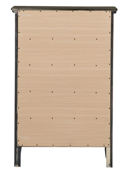 Chest with real wood veneers and nickel hardware in multiple colors by HouseOfZazla on Tampa Home & Garden Store