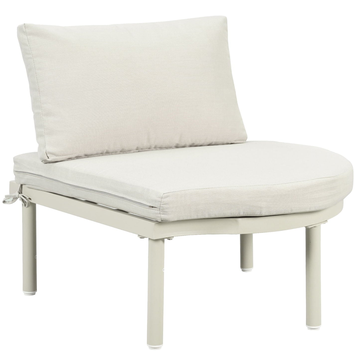 Outdoor Patio 6 Piece Sofa Set And Cushions