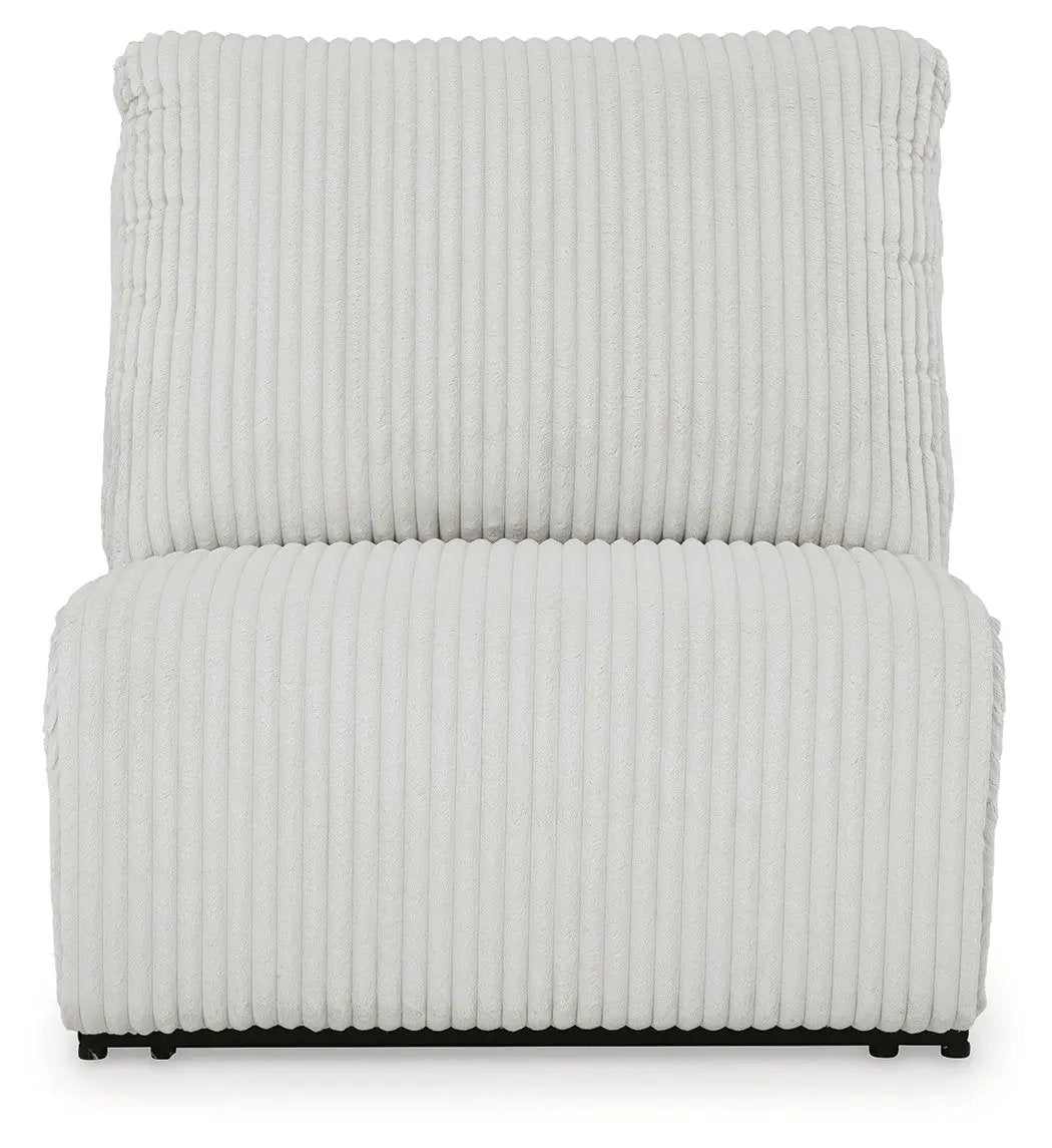 Top Tier Corduroy Reclining Sectional with Chaise