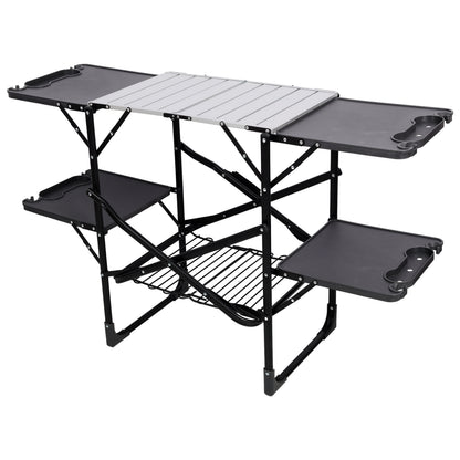 Portable and Folding Camping Kitchen Table