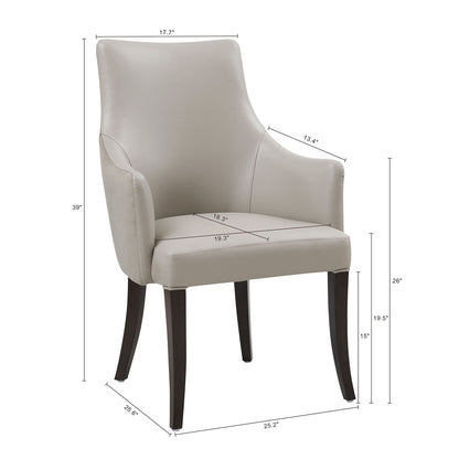 Connie Modern Beech Wood Dining Armchair