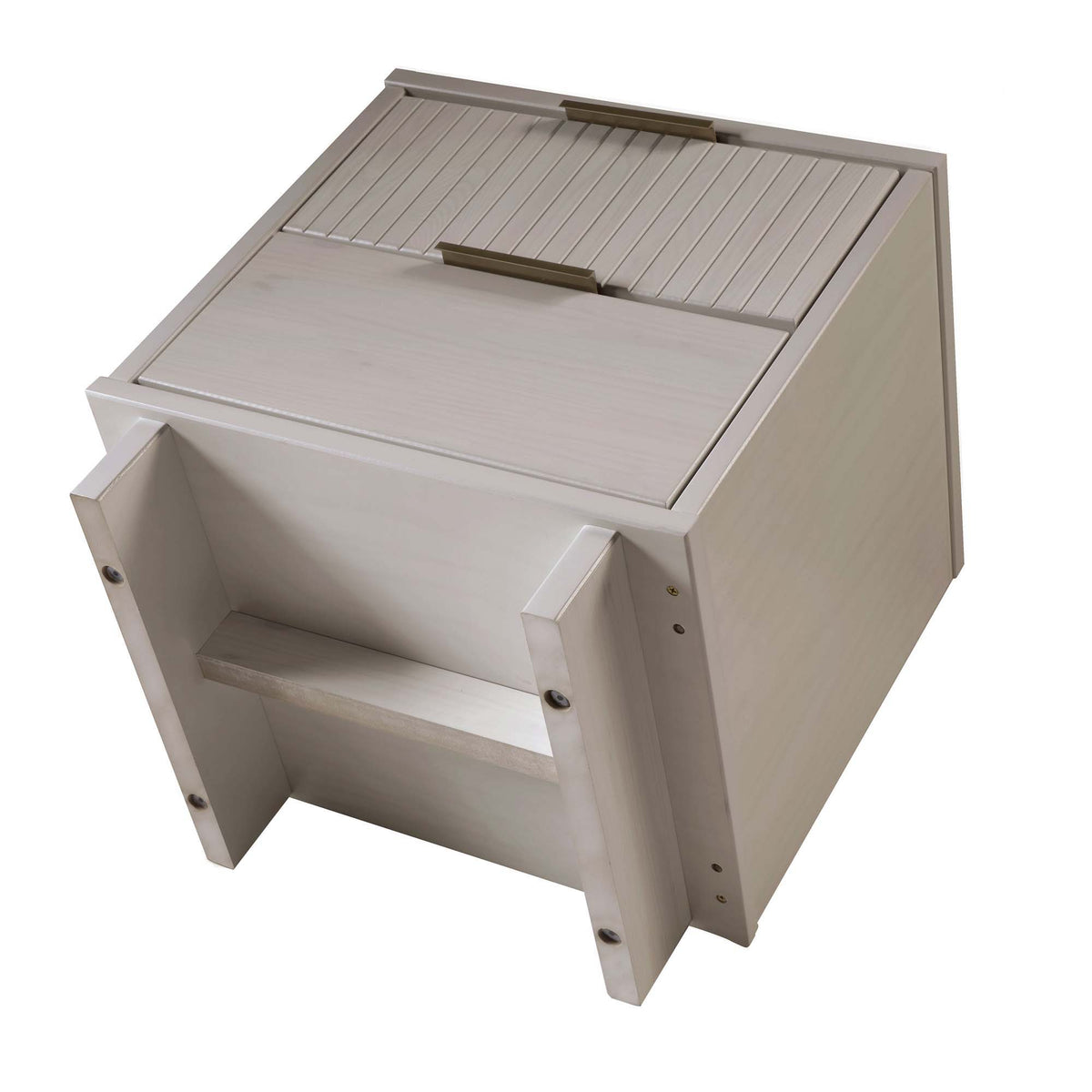 Granville Nightstand with 2 Drawers in light solid wood by HouseOfZazla, accent nightstand on Tampa Home & Garden Store