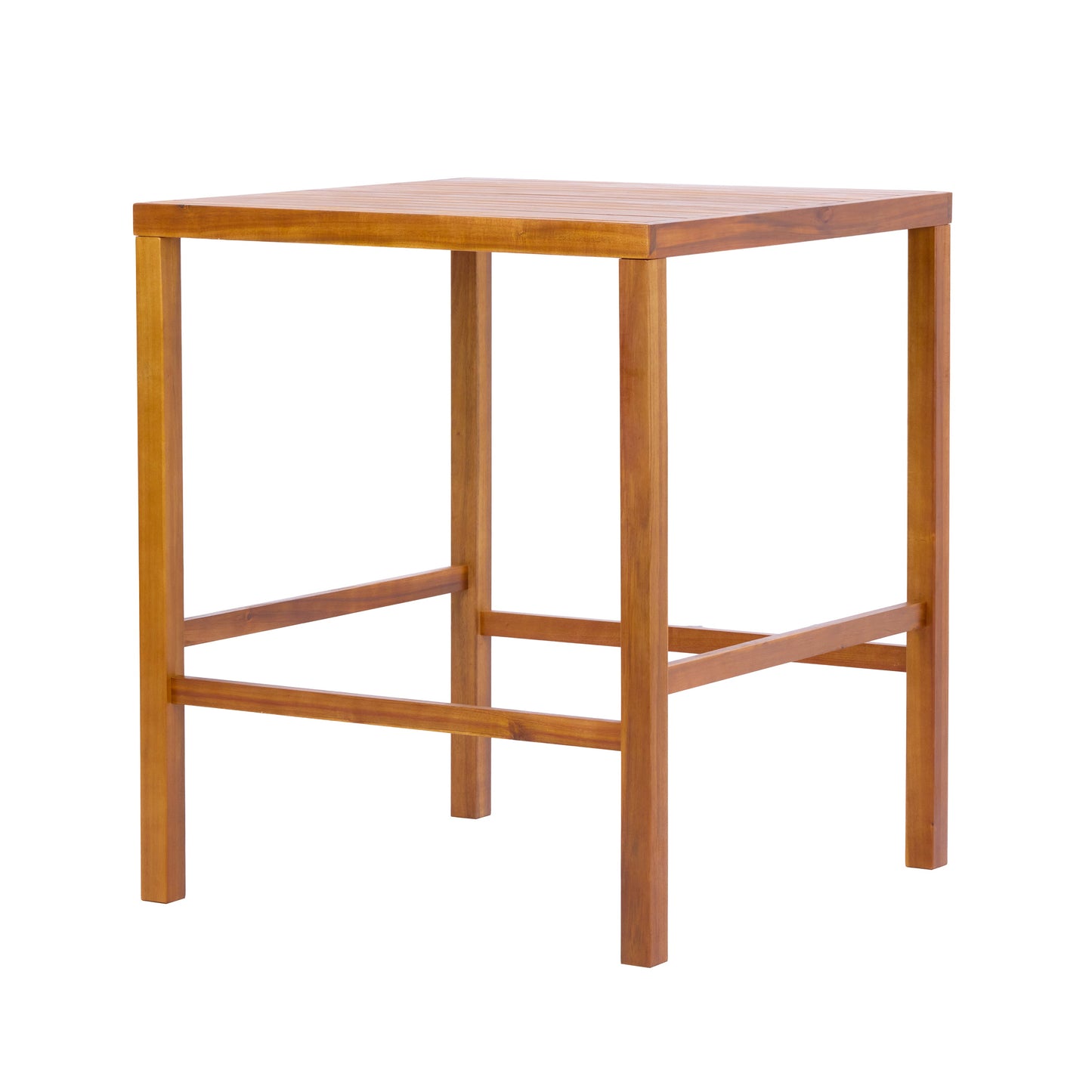 Teak Finish Acacia Outdoor Dining Table For Patio