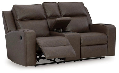 Lavenhorne Double Reclining Loveseat Granite