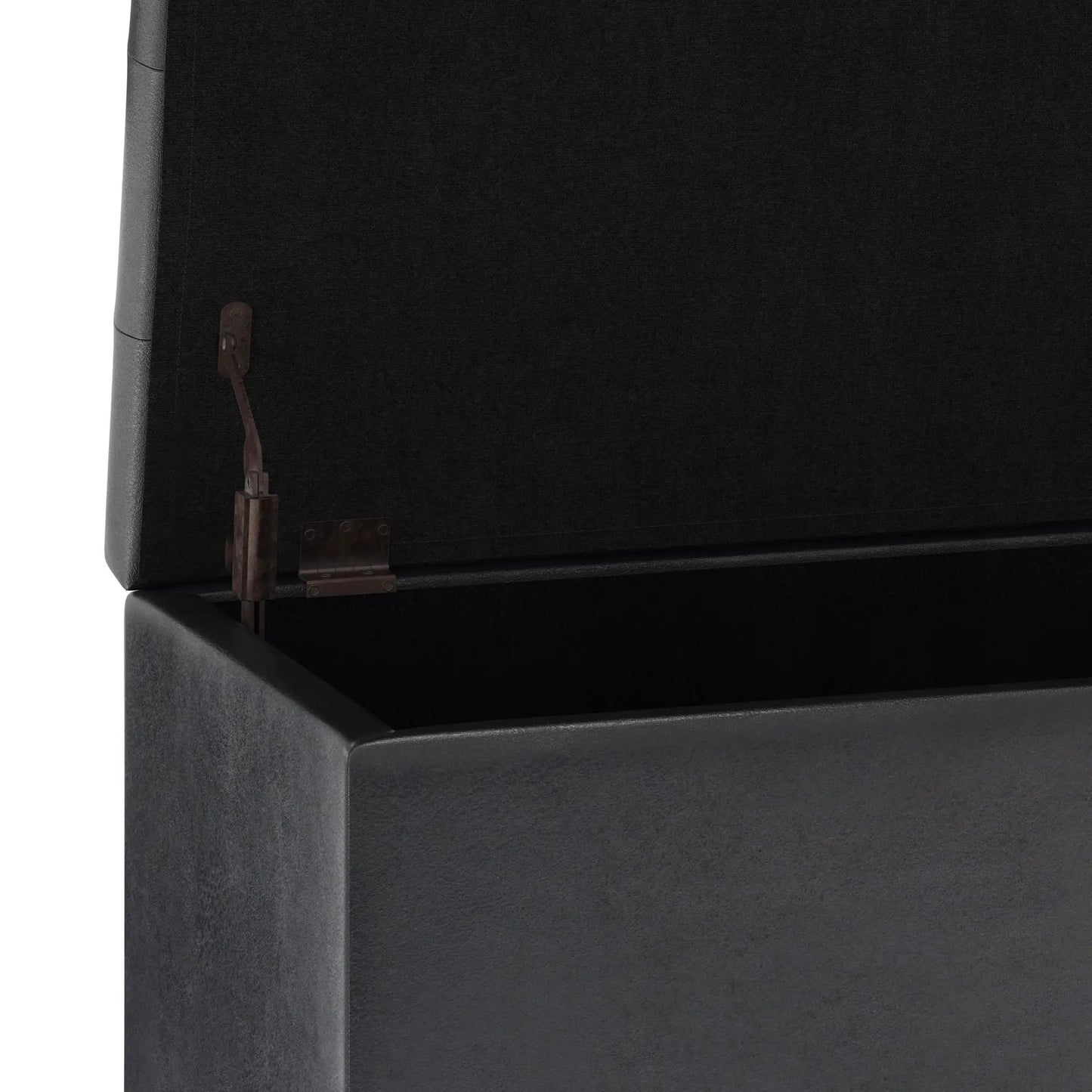 Cosmopolitan Upholstered Storage Ottoman Bench