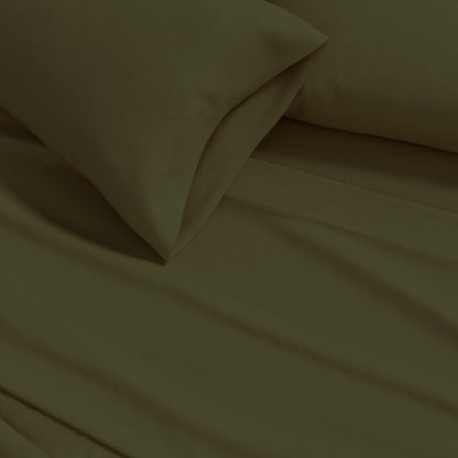 Soft and Natural Cotton Flannel Sheet Set