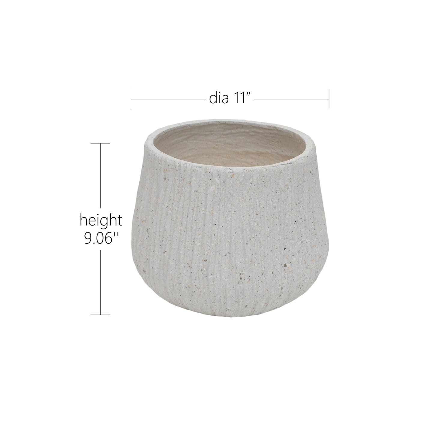 Large Round Planters for Indoor and Patio Use