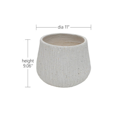 Large Round Planters for Indoor and Patio Use