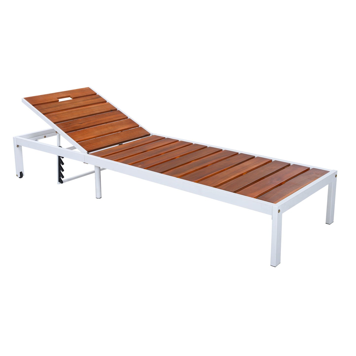 Outdoor Chaise Pool Chair For Reading And Sunbath