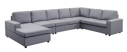 Tifton 7 Seat Reversible Modular Sofa Chaise