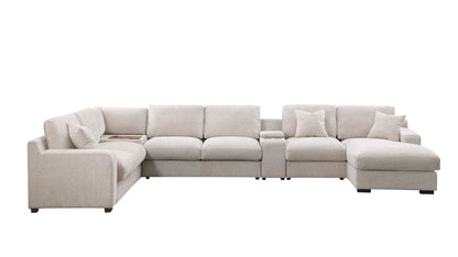 Celine Fabric Corner Sectional Sofa Right Chaise