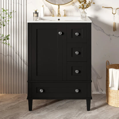 Bathroom Vanity With Basin and Soft Close Drawers