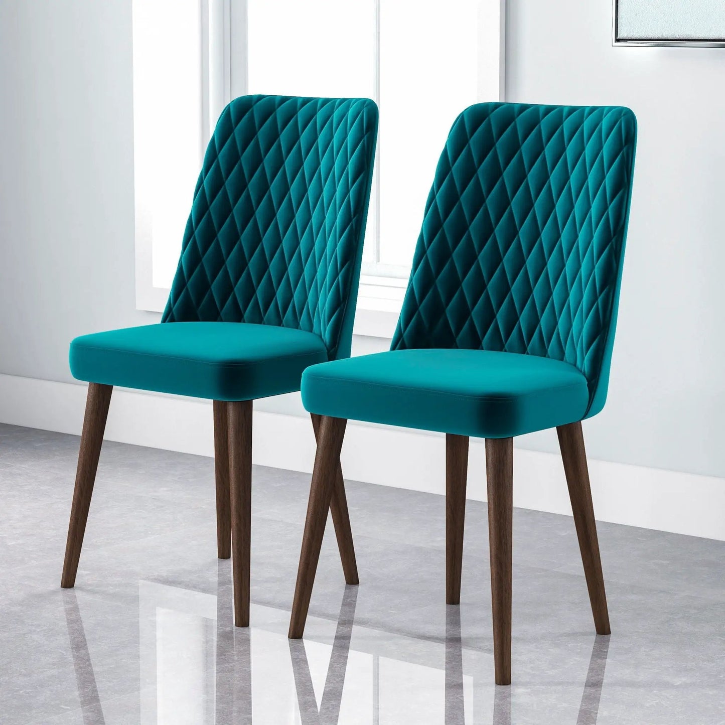 Katie Mid Century Modern Dining Chair Set