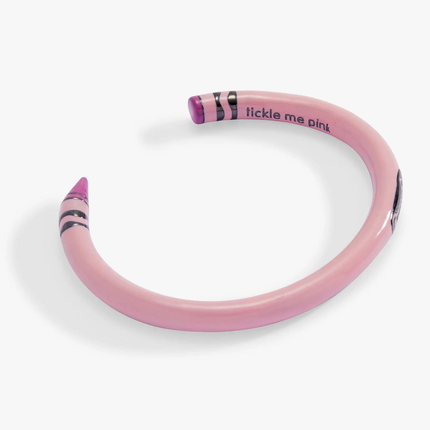 Crayola Tickle Me Pink Crayon Cuff Bracelet