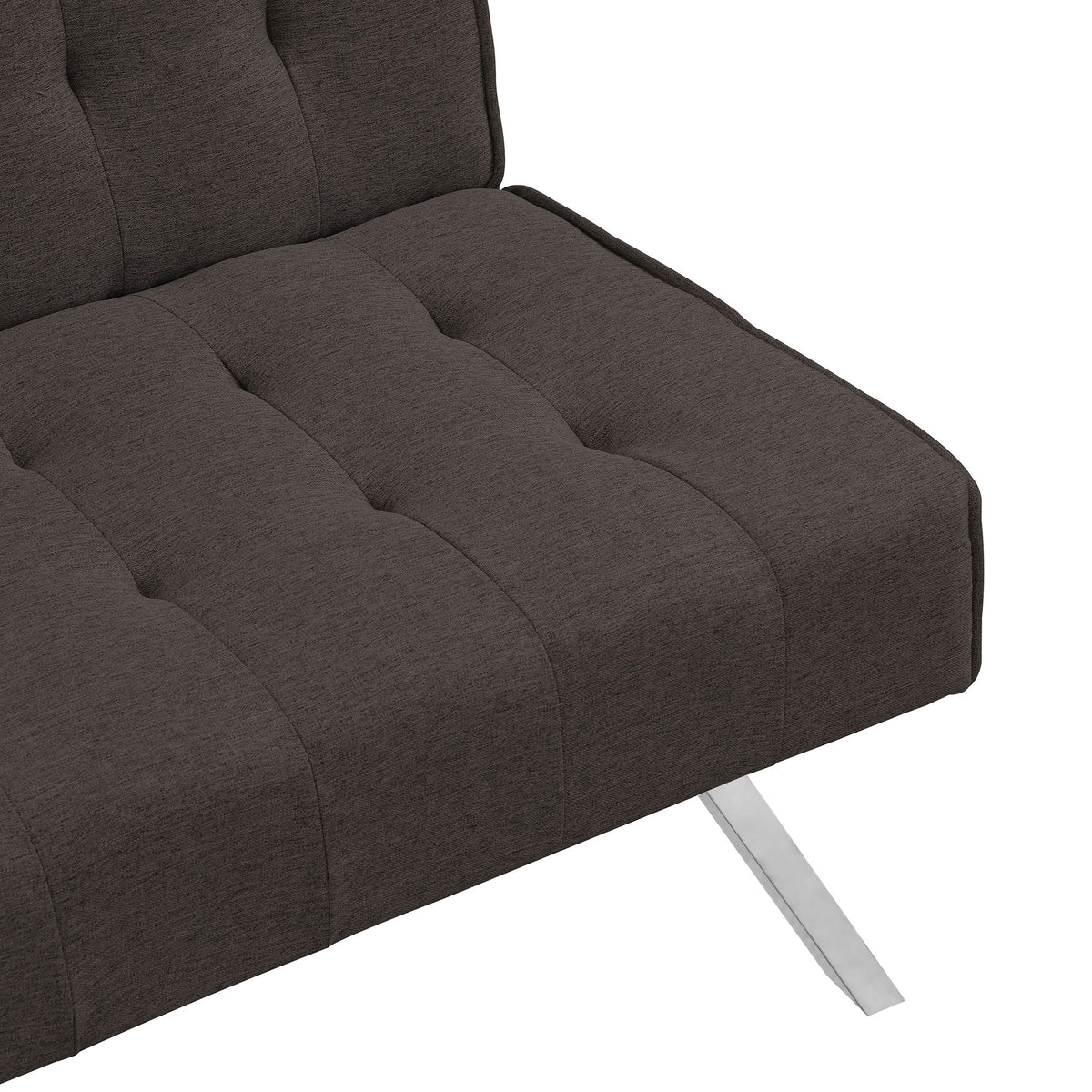 Modern Futon Sofa Bed and Convertible Guest Seat