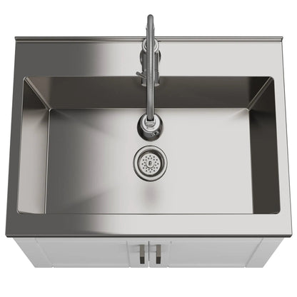 Hennessy Deluxe Laundry Cabinet With Faucet Sink