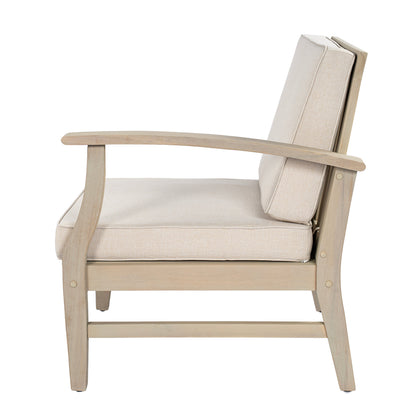 Perla 5 Piece Patio Sofa Set and Acacia Wood