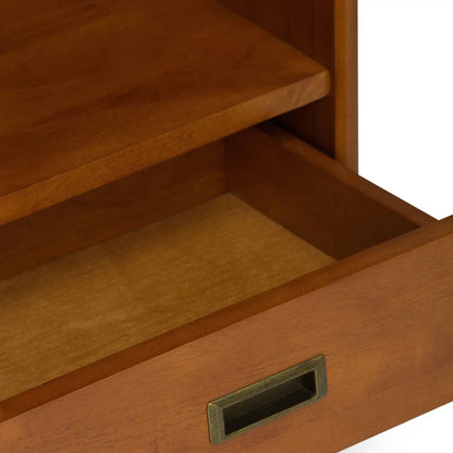 Draper Mid Century Wide Bookcase and Storage Unit