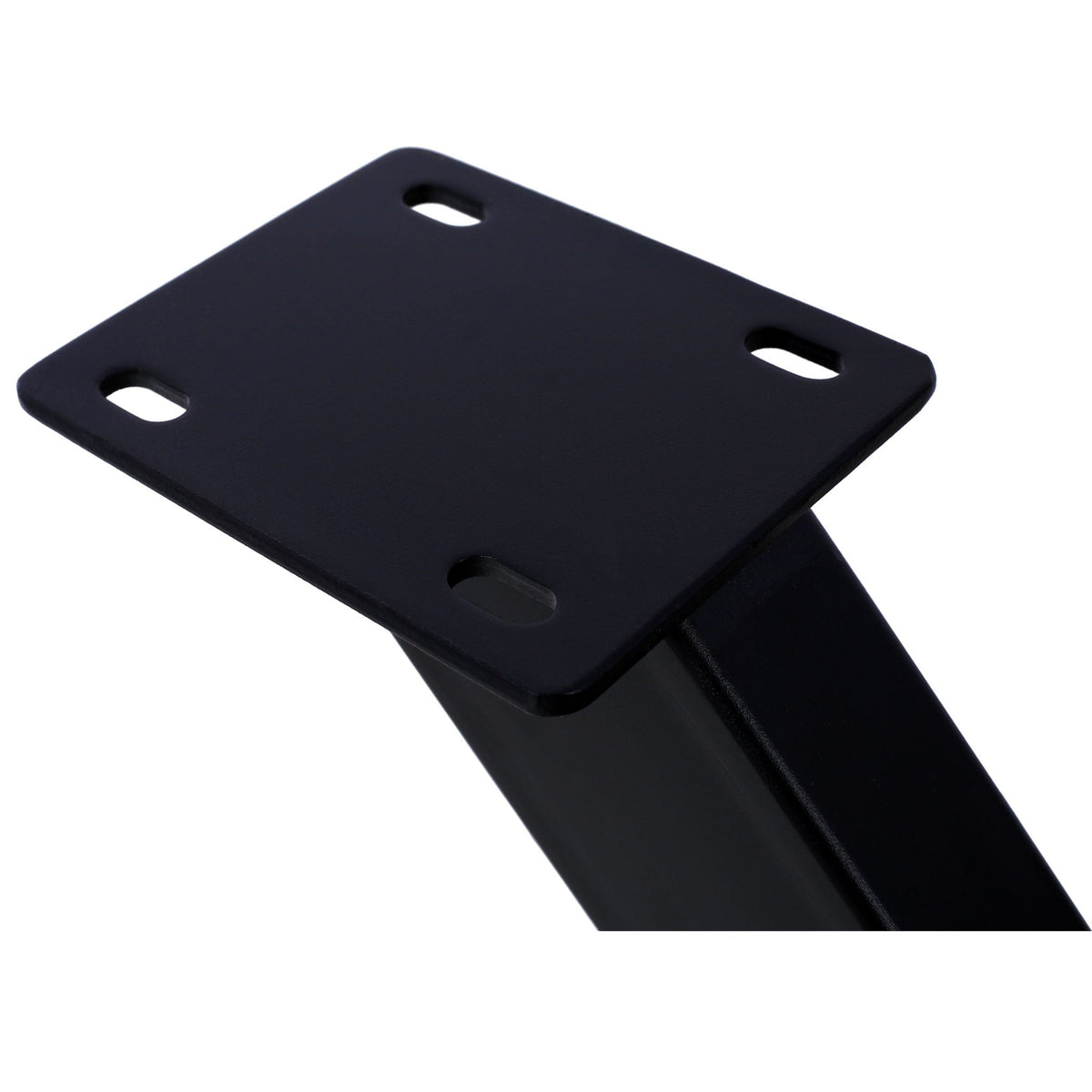 Spider-shaped black steel table base; heavy-duty construction with elongated mounting slots on Tampa Home & Garden Store