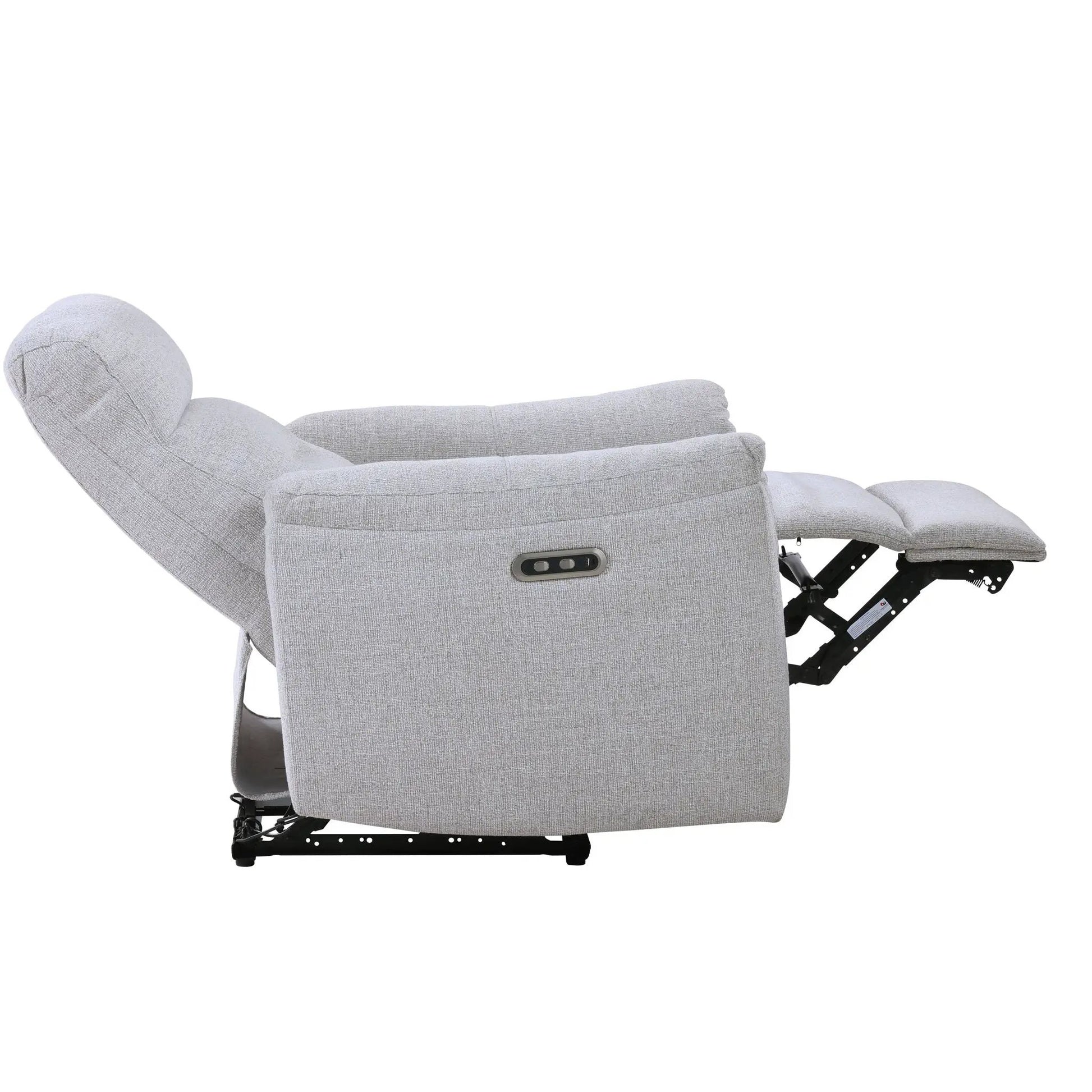 Eastre power motion recliner with USB port in gray fabric by Unique Piece Furniture on Tampa Home & Garden Store