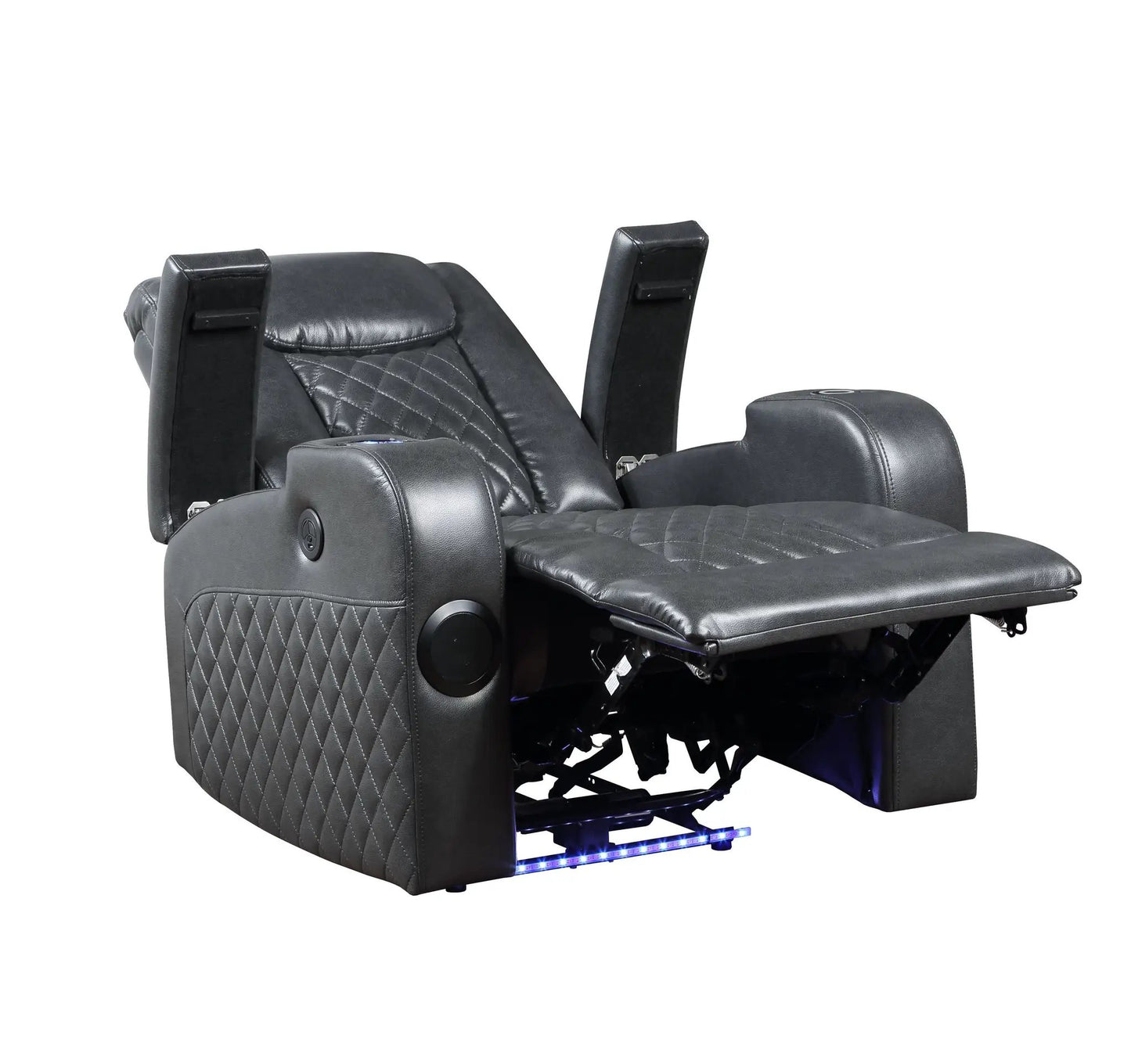 Alair Leather Aire Power Recliner With Bluetooth