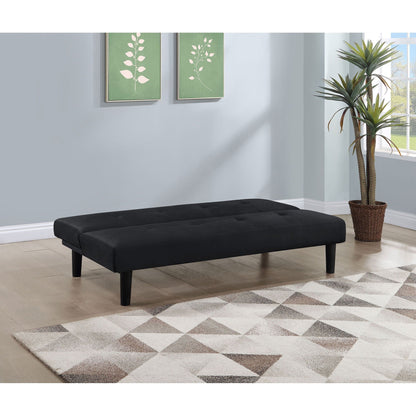 Boston Tufted Armless Convertible Sofa And Bed