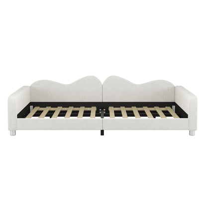 Modern Sherpa Daybed and Cloud Shaped Backrest