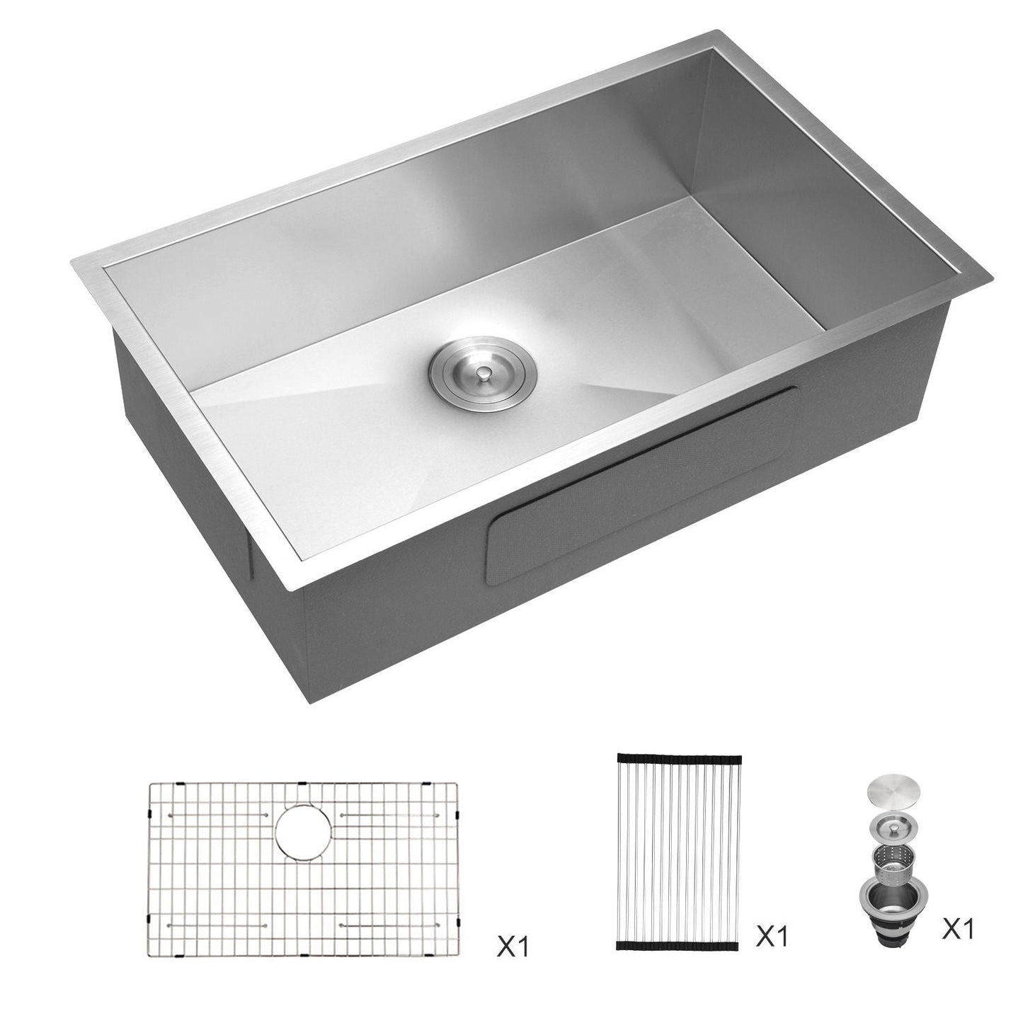 Heavy Duty 32 Inch Undermount Kitchen Sink