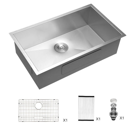 Heavy Duty 32 Inch Undermount Kitchen Sink