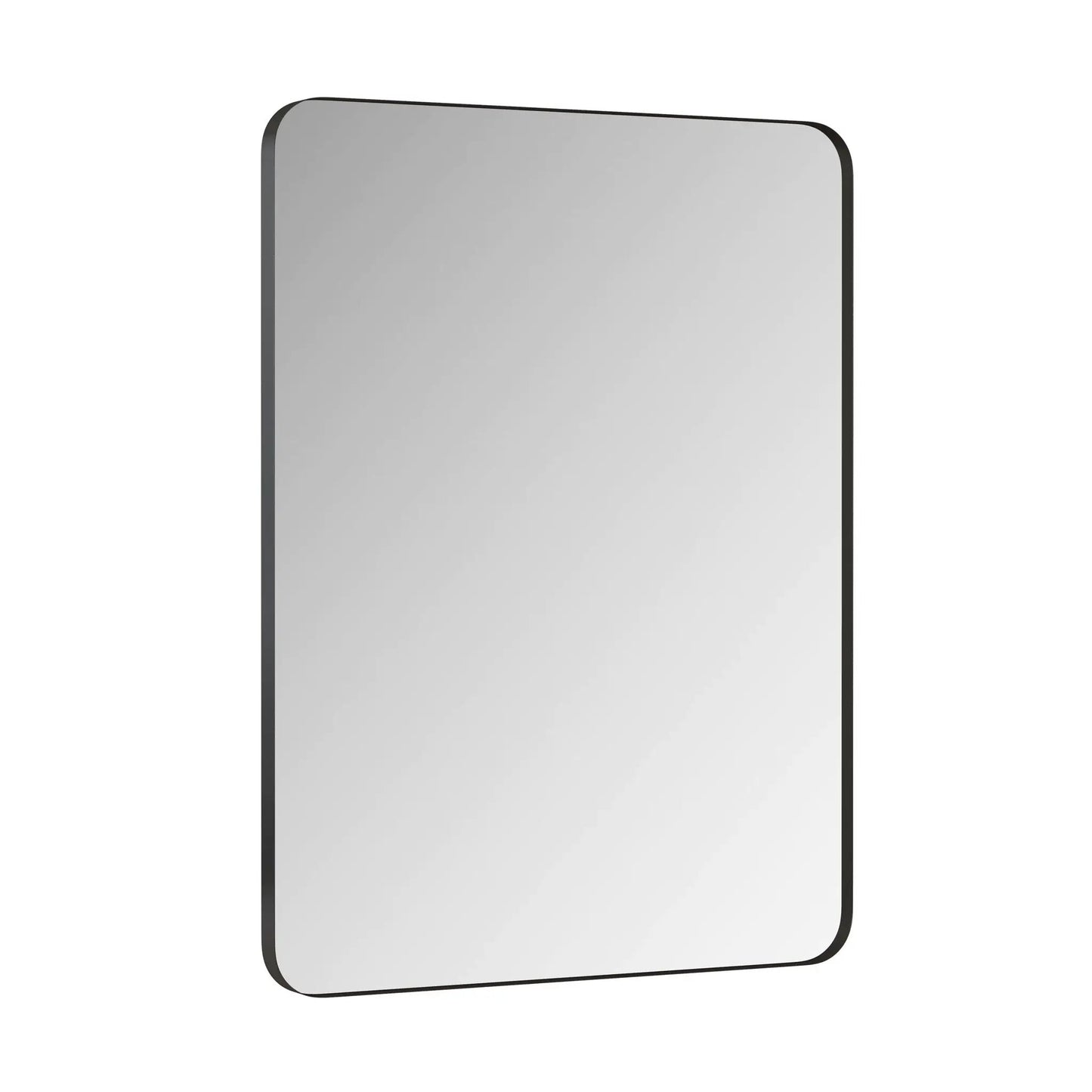 Rectangular Wall Mirror with Metal Frame