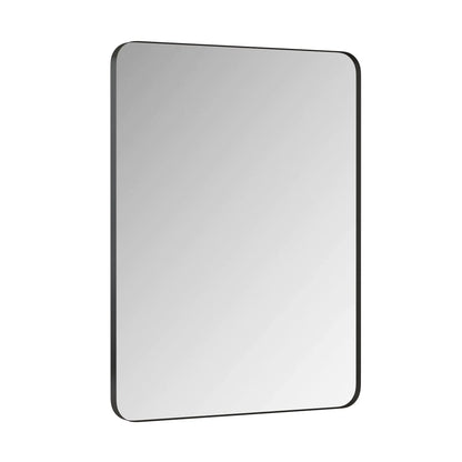Rectangular Wall Mirror with Metal Frame