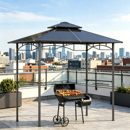 Outdoor Bbq Canopy Gazebo and Shade Shelter