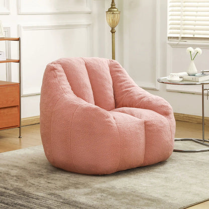 Comfy Bean Bag Chair with Memory Foam Filler