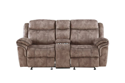 Zubaida Two Tone Three Piece Recliner Set
