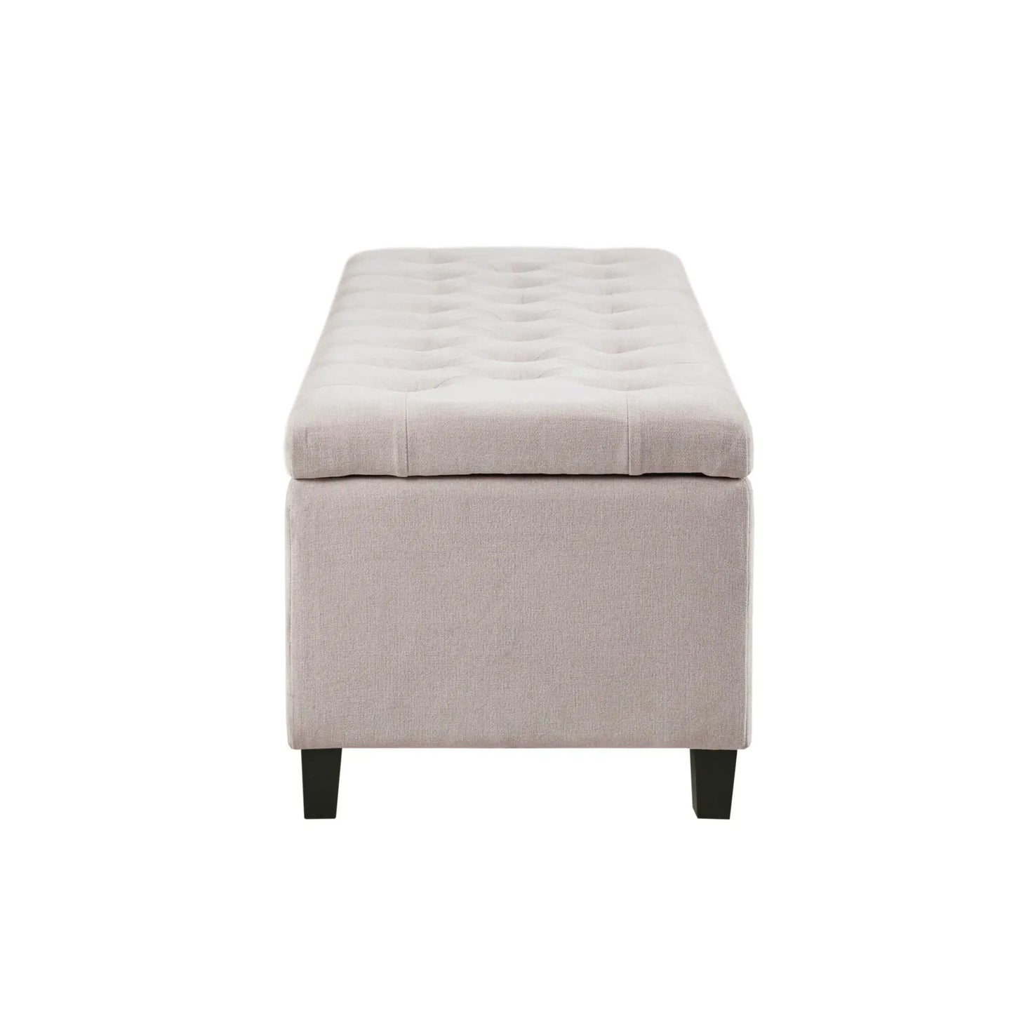 Tufted Top Storage Bench With Soft Close Lid
