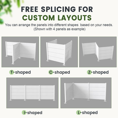 All Weather Vinyl Ac Fence Cover And Screen