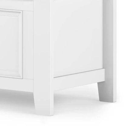 Amherst Small Transitional Entryway Storage Bench