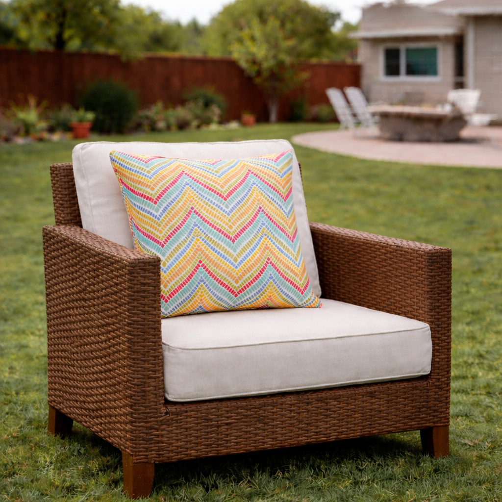 2 Pack Outdoor Throw Pillows Waterproof And Fade