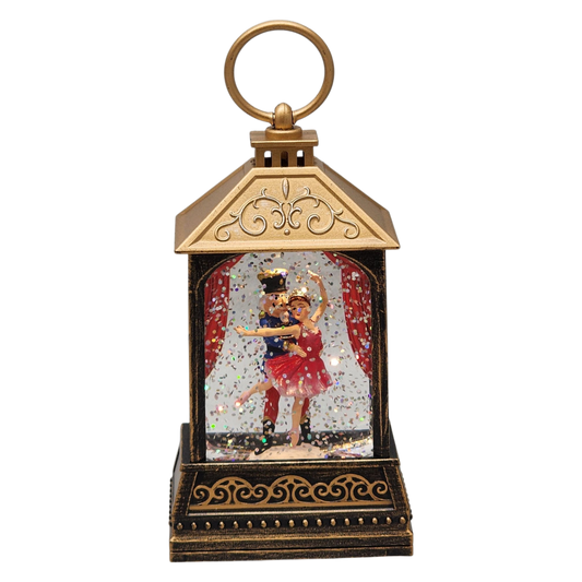 Classic Nutcracker Ballet Lighted Lantern Snow Globe - Tampa Home & Garden Store