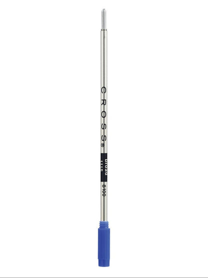 Ballpoint refill blue broad single pack by A.T. Cross with metal body and blue end cap on Tampa Home & Garden Store