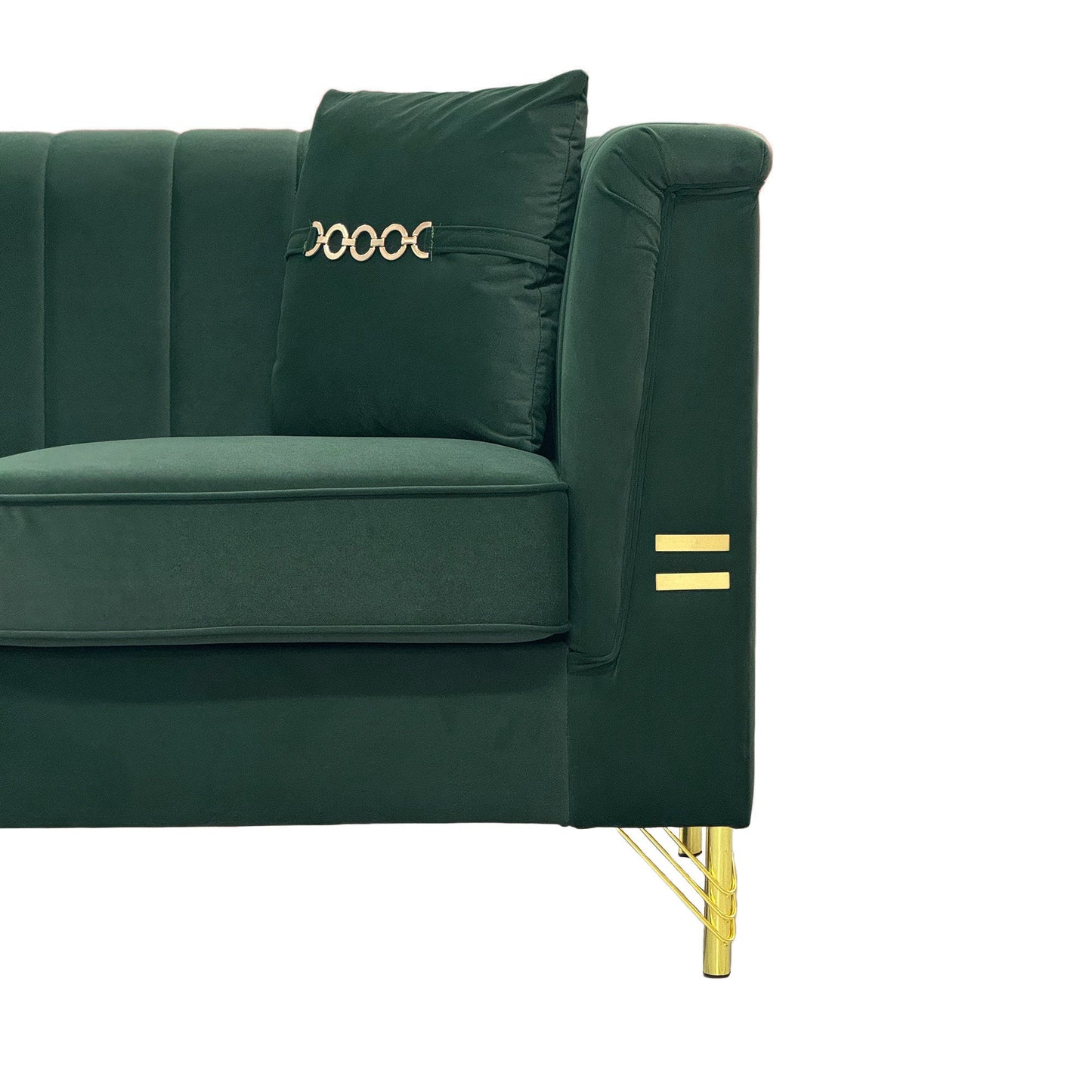 Contemporary Velvet Sofa For Living and Home
