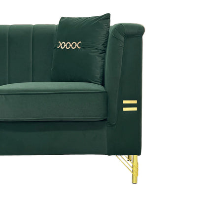 Contemporary Velvet Sofa For Living and Home