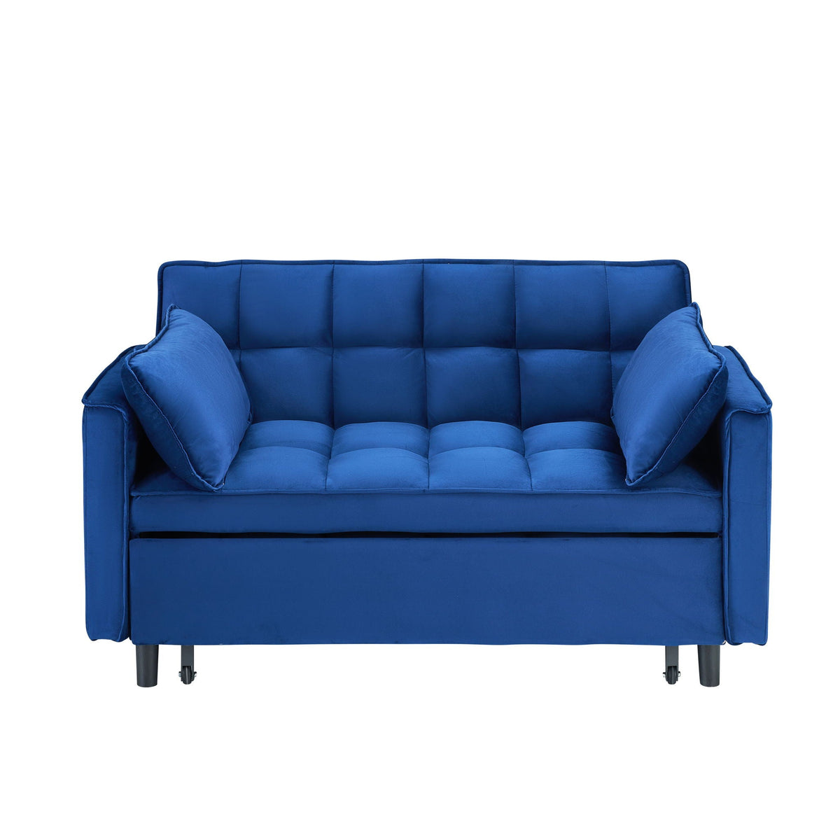 Large 3 In 1 Sofa Bed and Velvet Living Room