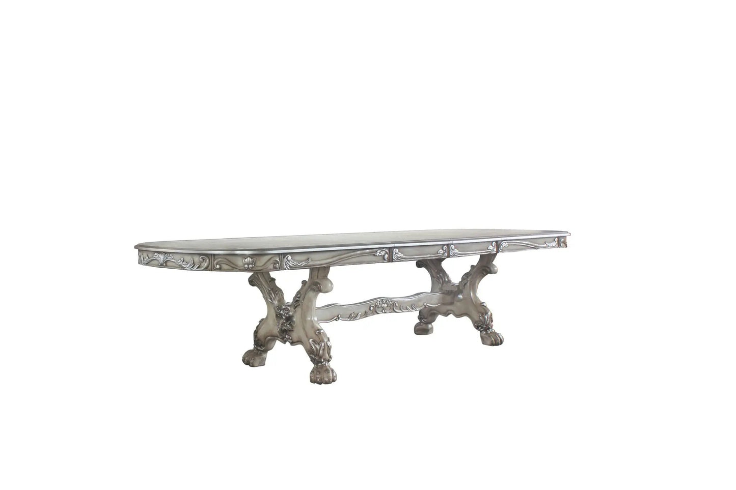 Dresden Expandable Dining Table with Curved Top