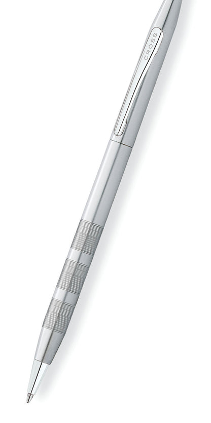 A.T. Cross Classic Century satin chrome ballpoint pen with brushed metal finish on Tampa Home & Garden Store