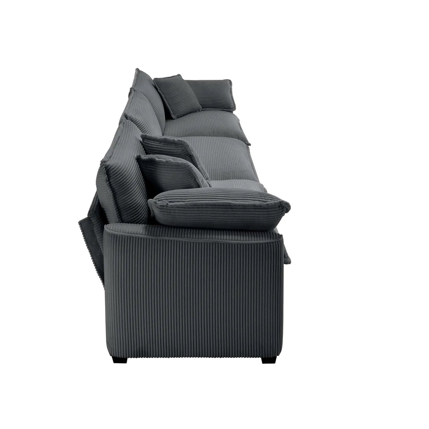 Elegant Sectional Sofa Set with Deep Seats