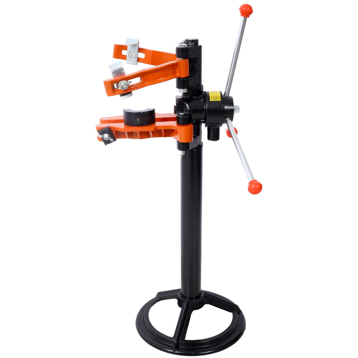 Hand-operated strut coil spring press orange black, HouseOfZazla suspension tool on Tampa Home & Garden Store