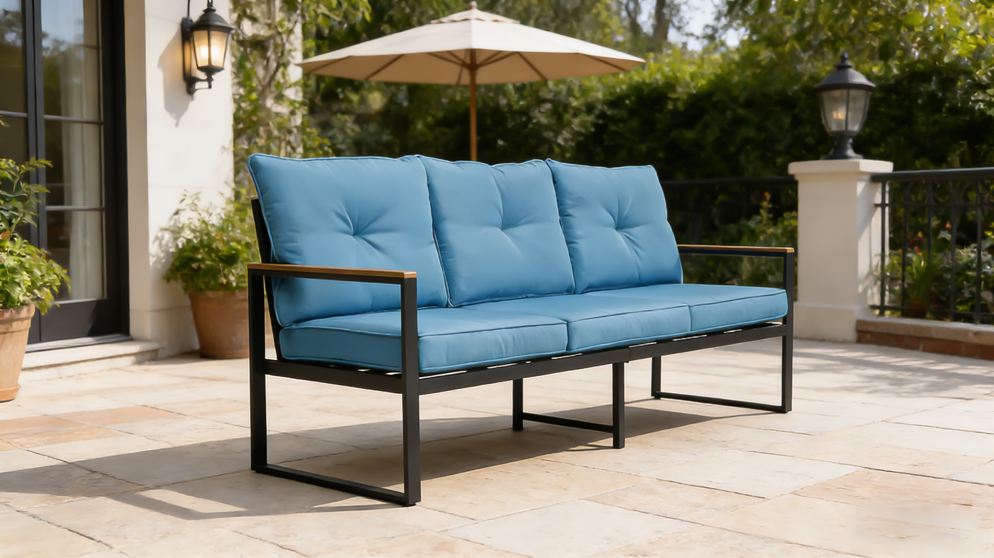 Oversized Steel and Outdoor Conversation Set