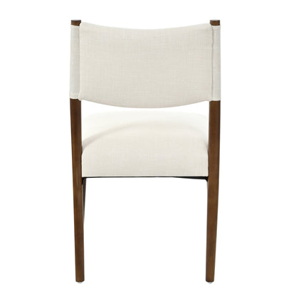 Modern Solid Wood Dining Table with Six Chairs