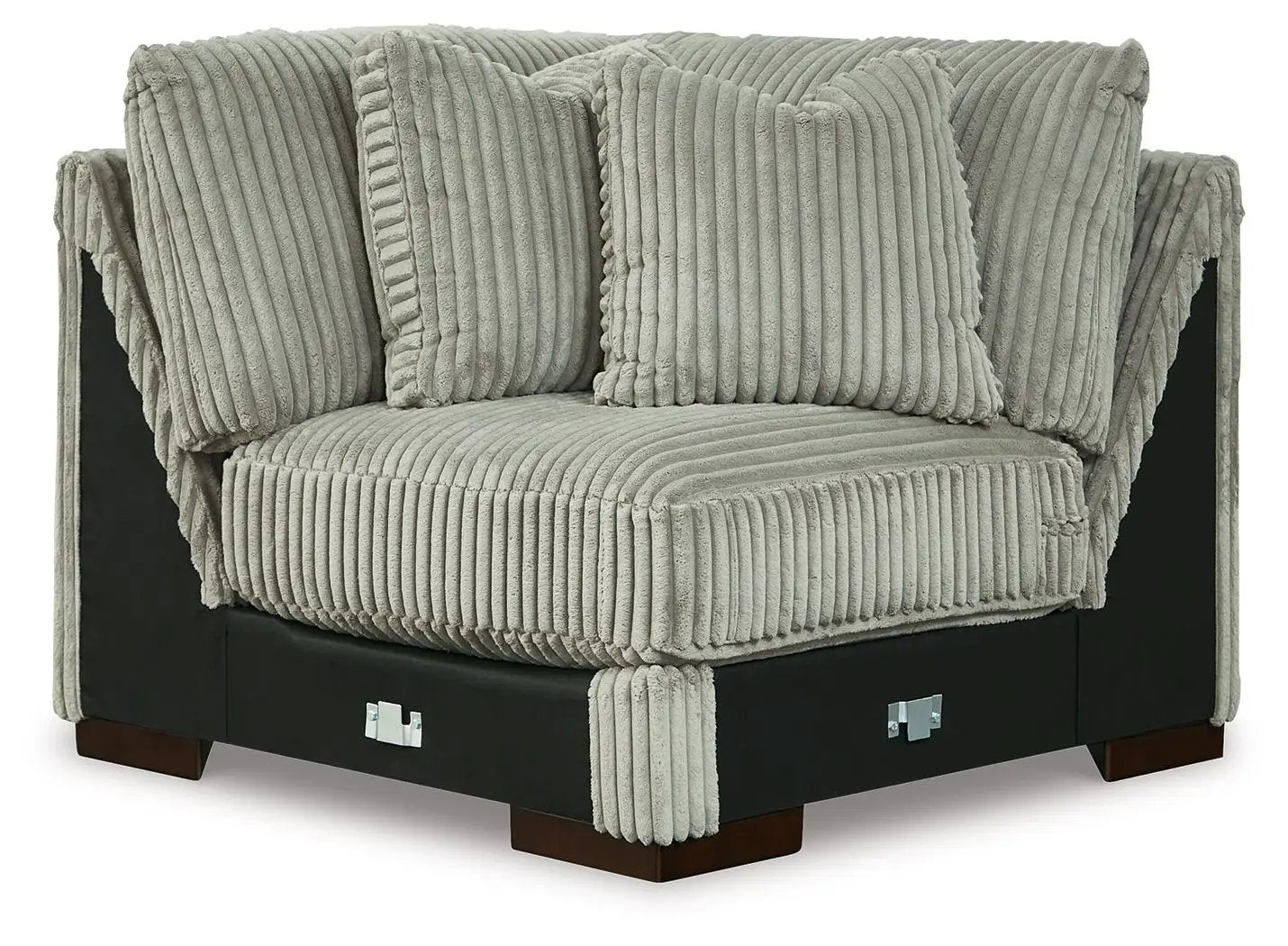 Lindyn Sectional Sofa with Cord Upholstery